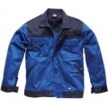 Dickies Mens Industry 300 Two Tone Jacket Royal Blue / Navy XL