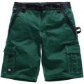 Dickies Mens Industry 300 Two Tone Shorts Green / Black 36″