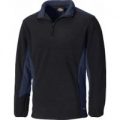 Dickies Mens Micro Fleece Navy / Black XL