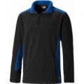 Dickies Mens Two Tone Micro Fleece Royal Blue / Black XL