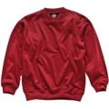 Dickies Mens Crew Neck Sweatshirt Red 4XL