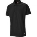 Dickies Mens Polo T Shirt Black L