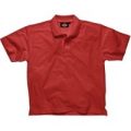 Dickies Short Sleeved Polo Shirt Red 2XL