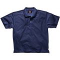 Dickies Mens Short Sleeve Polo Shirt Navy 3XL