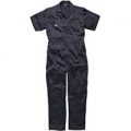 Dickies Mens Lightweight Cotton Short Sleeve Overalls Navy 4XL