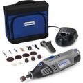 Dremel 8100 7.2v Cordless Rotary Multi Tool 16 Accessory Kit 1 x 1.3ah Li-ion Charger Bag