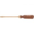 Facom Non Sparking Flared Slotted Screwdriver 6mm 100mm