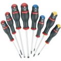 Facom Protwist 8 Piece Slotted, Pozi & Phillips Screwdriver Set