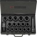 Facom 16 Piece 3/4″ Drive Bi Hex Impact Socket Set Metric 3/4″