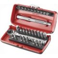 Facom 31 Piece 1/4″ Ratchet Bit Driver Set Metric