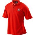 Facom Mens Short Sleeve Polo Shirt Red M