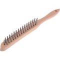 Faithfull Lightweight Wire Scratch Brush 2 Rows