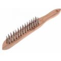 Faithfull Lightweight Wire Scratch Brush 3 Rows