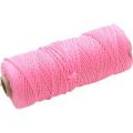 Faithfull High Vis Nylon Brick Line Pink