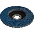 Faithfull Zirconium Abrasive Flap Disc 100mm Fine