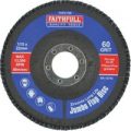 Faithfull Zirconium Abrasive Flap Disc 115mm Medium