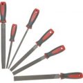 Faithfull 6 Piece File & Rasp Set in Plastic Tool Roll