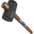 Faithfull Black Rubber Mallet 570g