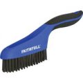 Faithfull Steel Wire Scratch Brush 4 Rows