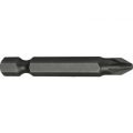 Faithfull Pozi S2 Grade Steel Screwdriver Bits PZ3 50mm Pack of 3