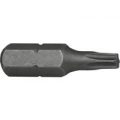 Faithfull Star Security S2 Grade Steel Screwdriver Bits T15 25mm Pack of 3