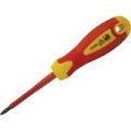 Faithfull VDE Insulated Pozi Screwdriver PZ2 100mm