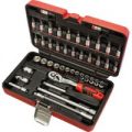 Faithfull 43 Piece 1/4″ Drive Socket & Screwdriver Bit Set