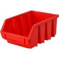 Faithfull Ergobox Interlocking Storage Bin Red 116mm 212mm 75mm