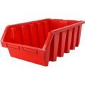 Faithfull Ergobox Interlocking Storage Bin Red 333mm 500mm 187mm