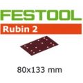 Festool Rubin 2 StickFix Sanding Sheets for Wood 80 x 133mm 80mm x 133mm 120g Pack of 50