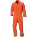 Biz Flame Aberdeen Flame Resistant Coverall Orange 40″ 32″