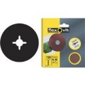 Flexovit Drill Mount Sanding Discs 125mm 50g Pack of 10