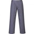 Biz Flame Pro Mens Flame Resistant Trousers Grey 3XL 32″