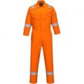 Biz Flame Plus Anti Static Flame Resistant Womens Overalls Orange S