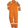 Biz Flame Flame Resistant Antistatic Winter Padded Overall Orange 3XL