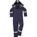 Biz Flame Flame Resistant Antistatic Winter Overall Navy Blue Extra Large 32″