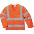 Biz Flame Hi Vis Flame Resistant Jacket Orange 2XL / 3XL