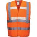 Glowtex Triple Technology Hi Vis Waistcoat Orange S / M