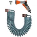 Gardena Spiral City Hose Pipe 1/2″ / 12.5mm 10m Grey & Blue