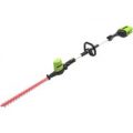 Greenworks GD60PHT 60v Cordless Long Hedge Trimmer 510mm No Batteries No Charger