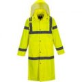 Portwest Long Length Hi Vis Coat Yellow S