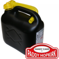 Paddy Hopkirk Plastic Fuel Can 5l Black