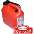 Paddy Hopkirk Plastic Fuel Can 5l Red