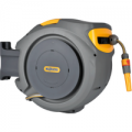 Hozelock Wall Mounted Auto Hose Reel 1/2″ / 12.5mm 20m Grey & Yellow