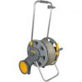 Hozelock Large Wheel Hose Reel Cart 1/2″ / 12.5mm 50m Grey & Yellow