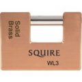 Squire Solid Brass Warehouse Padlock 90mm Standard