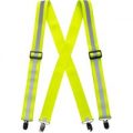 Portwest Hi Vis Trousers Braces Yellow One Size