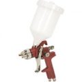 Sealey HVLP741 Gravity Feed Air Spray Gun & Gun Cleaning Brush Set