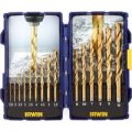 Irwin 15 Piece HSS Titanium Drill Bit Set