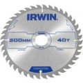 Irwin ATB Construction Circular Saw Blade 200mm 40T 30mm